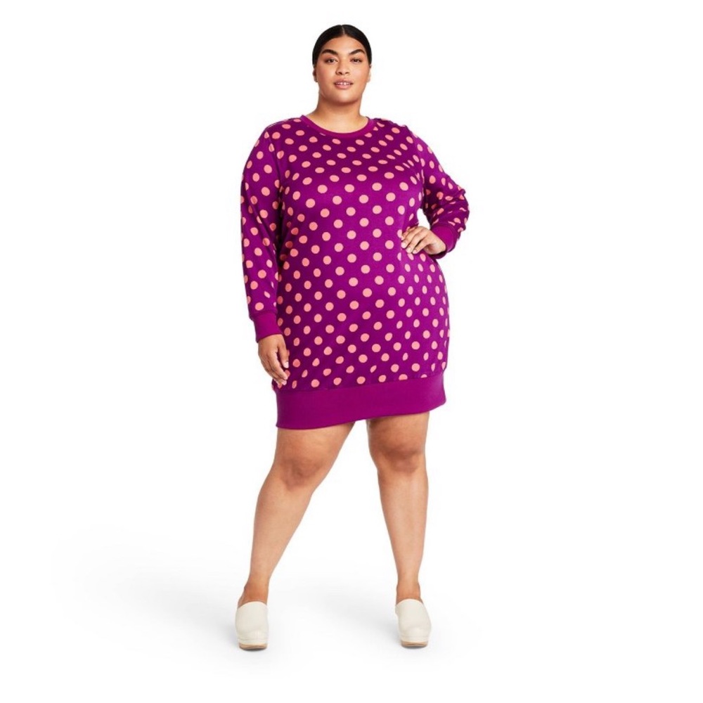 NWT 3X Victor Glemaud x Target Polka Dot Tunic Dress
